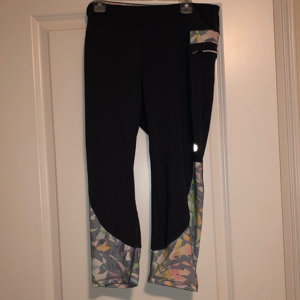 Grey Cropped Leggings